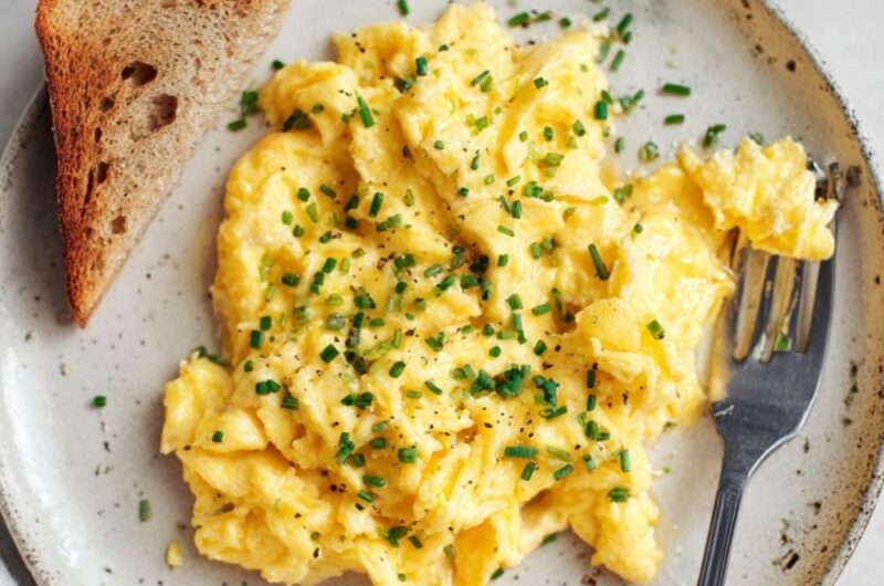 Low Histamine Scrambled Eggs