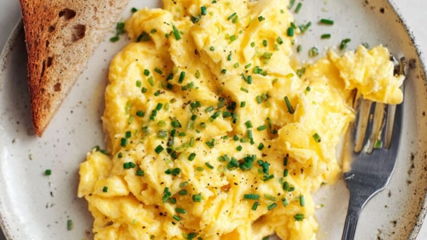 Low Histamine Scrambled Eggs