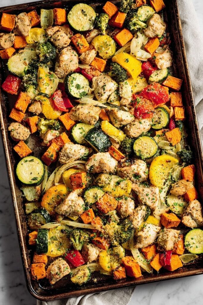 Low Histamine Sheet Pan Chicken And Veggies