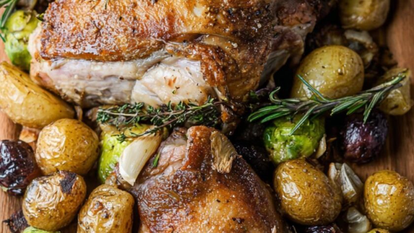 Low Histamine Sheet Pan Turkey And Potatoes