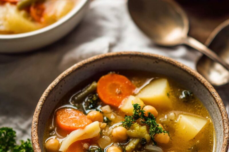 Low Histamine Slow Cooker Vegetable Soup
