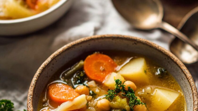 Low Histamine Slow Cooker Vegetable Soup