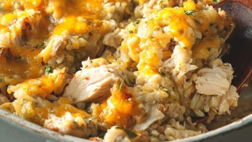 Low Histamine Turkey And Rice Casserole