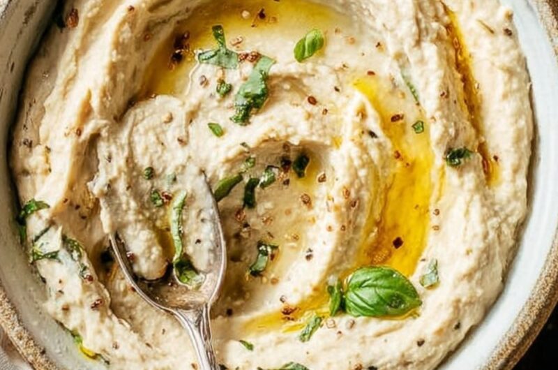 Low Histamine White Bean Dip