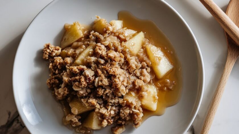 Low Acid Apple Crisp