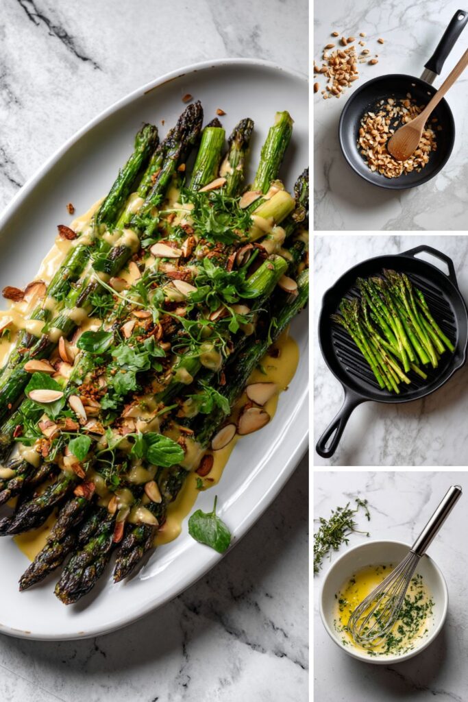 Low Acid Asparagus With Dressing