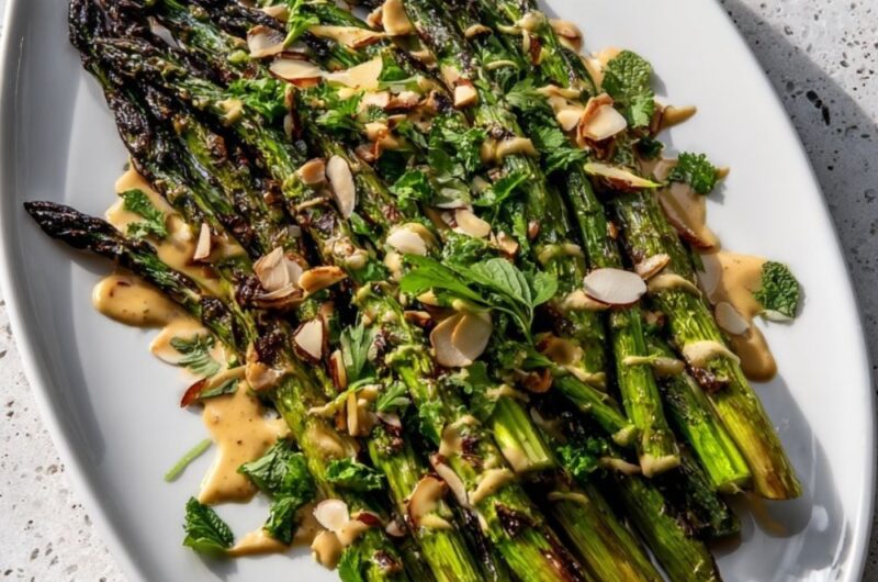 Low Acid Asparagus With Dressing
