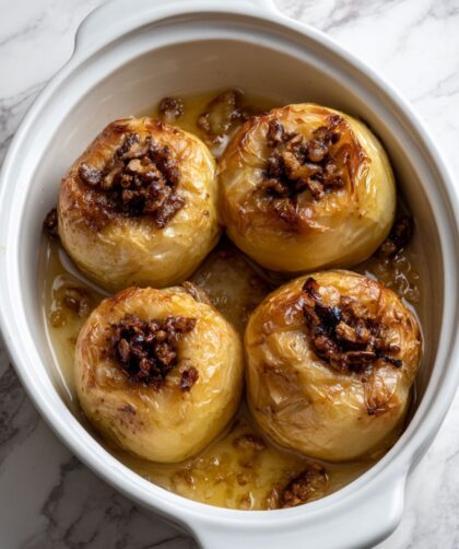 Low Acid Baked Apples