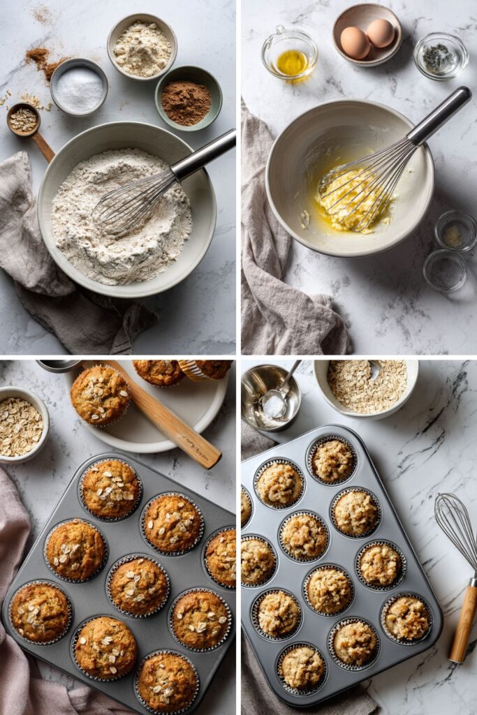 Low Acid Banana Muffins