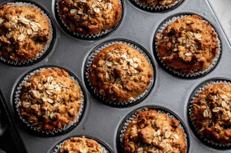 Low Acid Banana Muffins