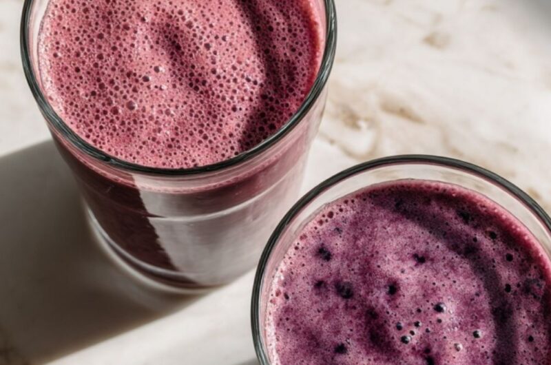 Low Acid Blueberry Smoothie