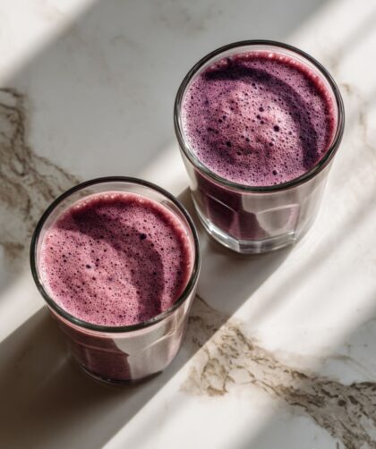 Low Acid Blueberry Smoothie