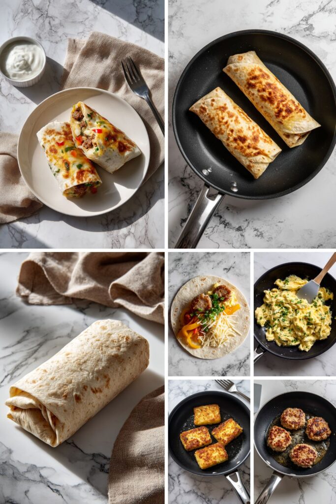 Low Acid Breakfast Burrito