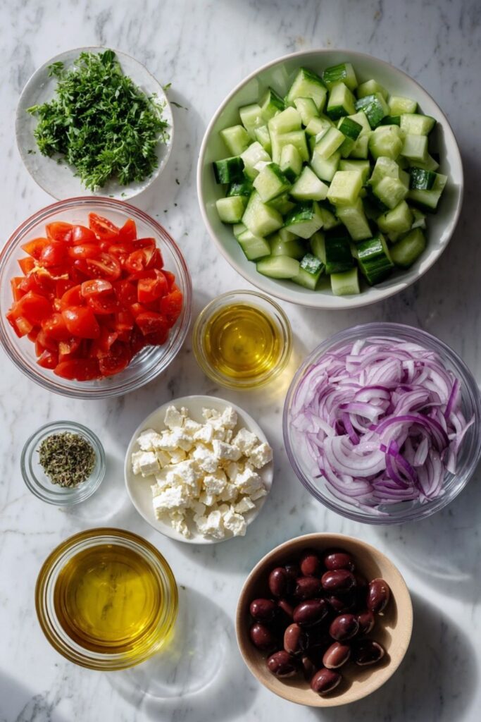 Low Acid Greek Salad Recipe