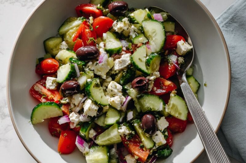 Low Acid Greek Salad Recipe