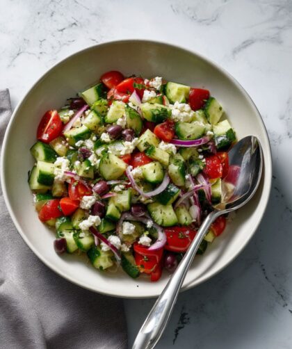 Low Acid Greek Salad Recipe