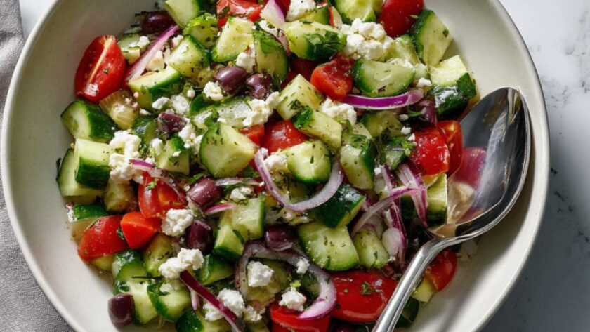 Low Acid Greek Salad Recipe