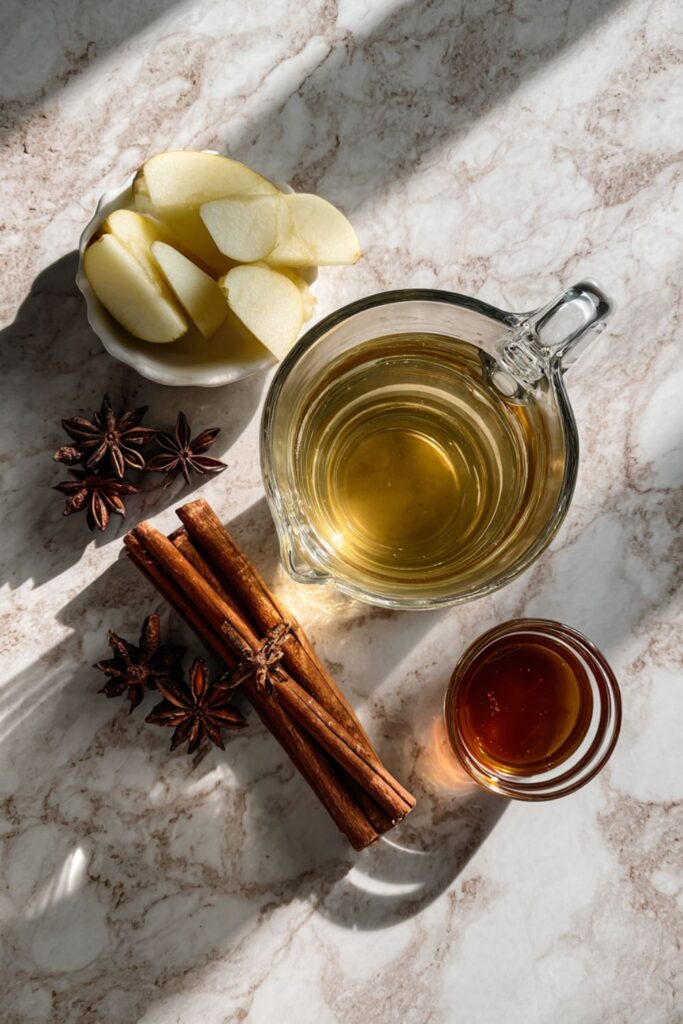 Low Acid Hot Apple Cider