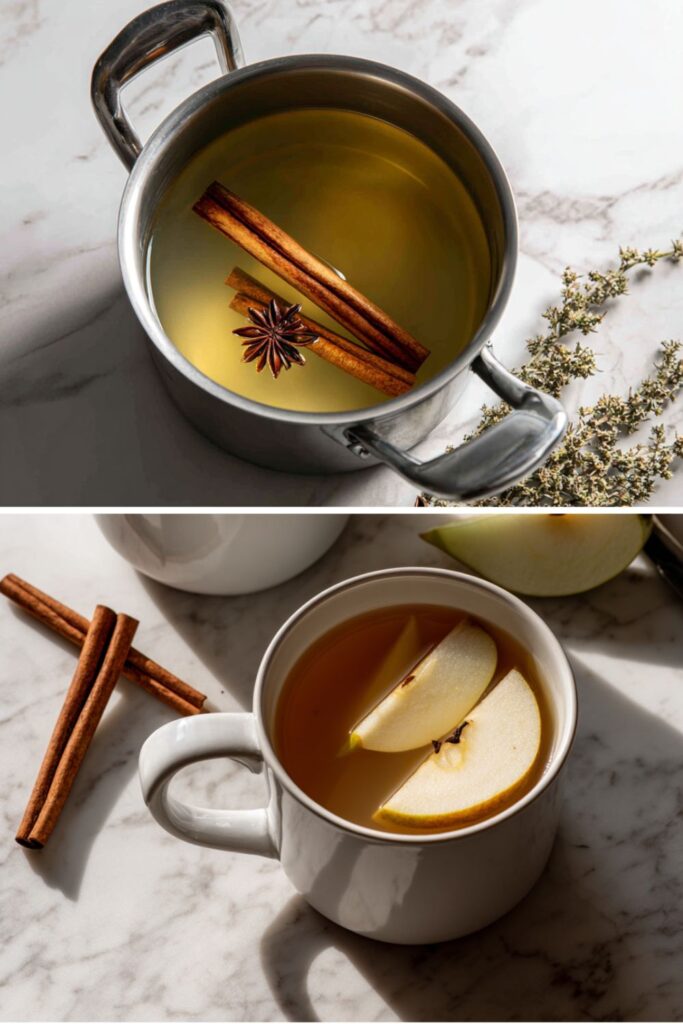 Low Acid Hot Apple Cider