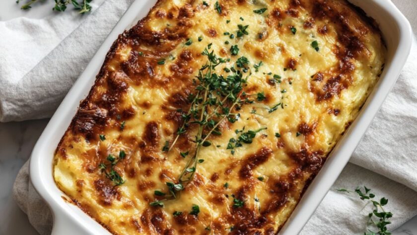 Low Acid Meat Breakfast Casserole