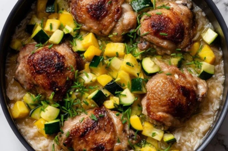 Low Acid One-Pot Chicken And Rice Recipe