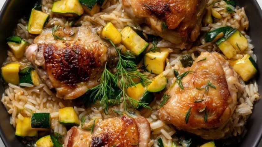 Low Acid One-Pot Chicken And Rice Recipe