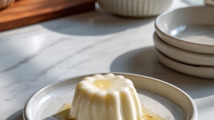 Low Acid Panna Cotta