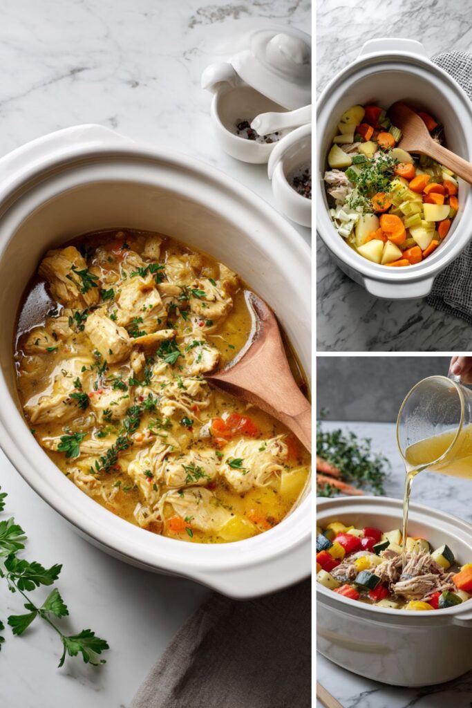 Low Acid Slow Cooker Chicken Casserole Recipe