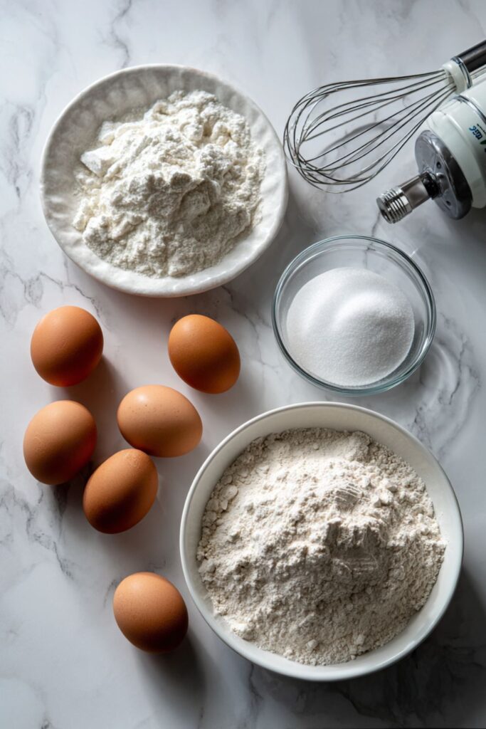 Low Acid Sponge Cake