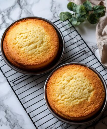 Low Acid Sponge Cake