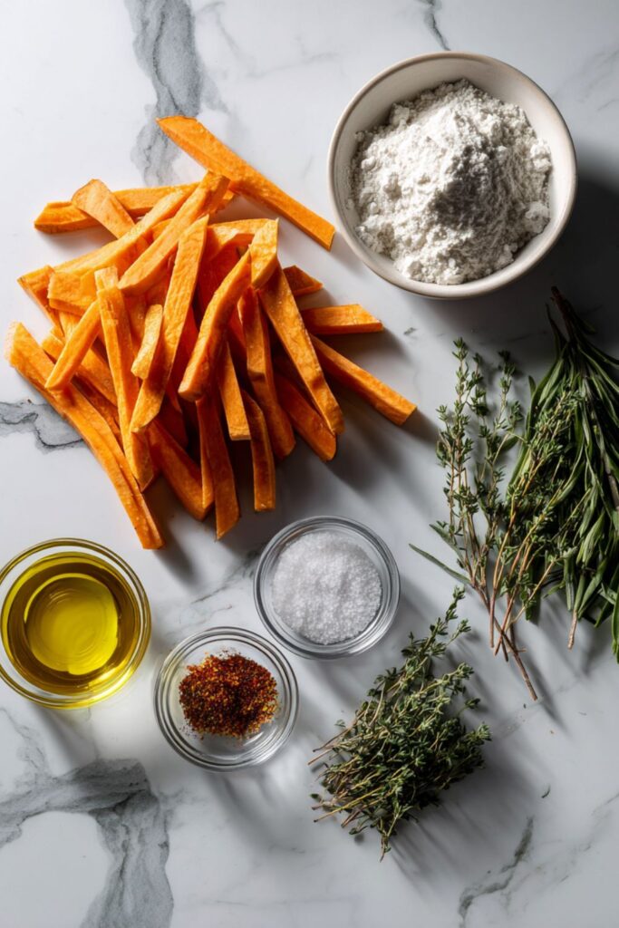 Low Acid Sweet Potato Fries