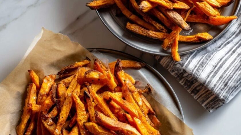 Low Acid Sweet Potato Fries