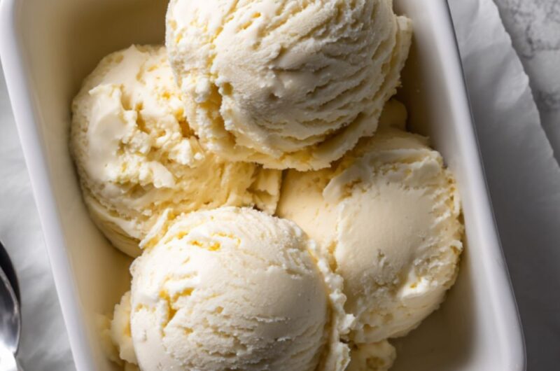 Low Acid Vanilla Ice Cream Recipe