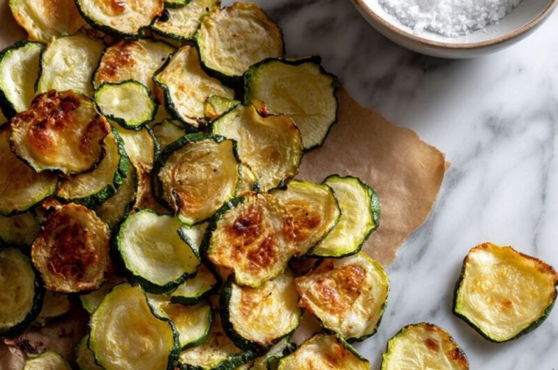 Low Acid Zucchini Chips
