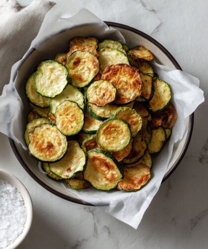 Low Acid Zucchini Chips