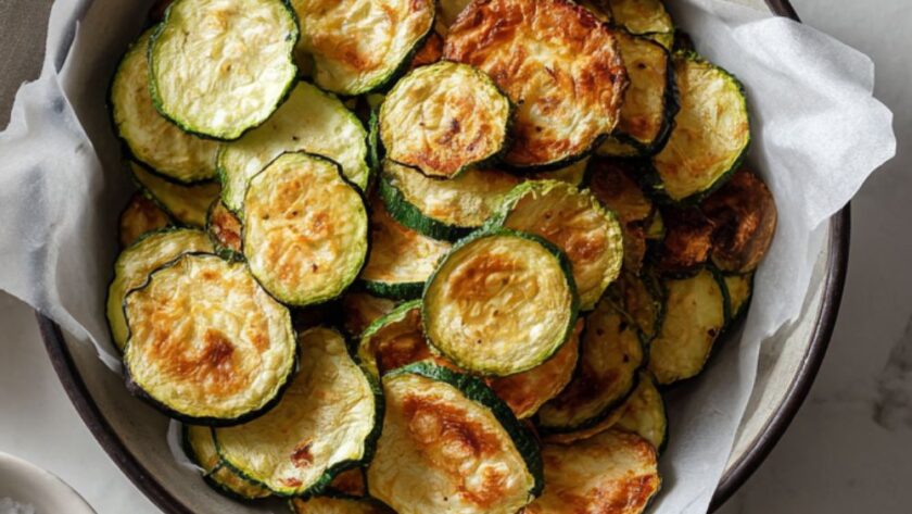 Low Acid Zucchini Chips