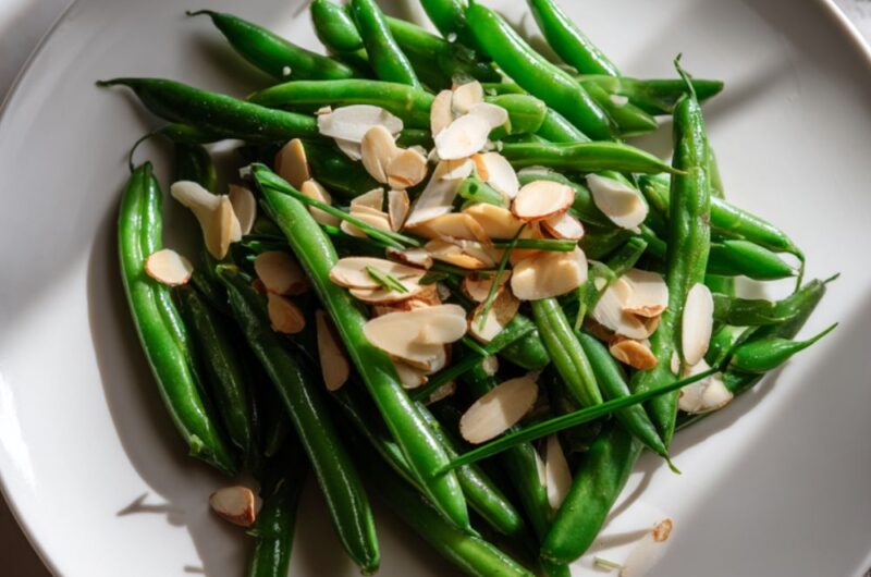 Low FODMAP Green Beans Almondine