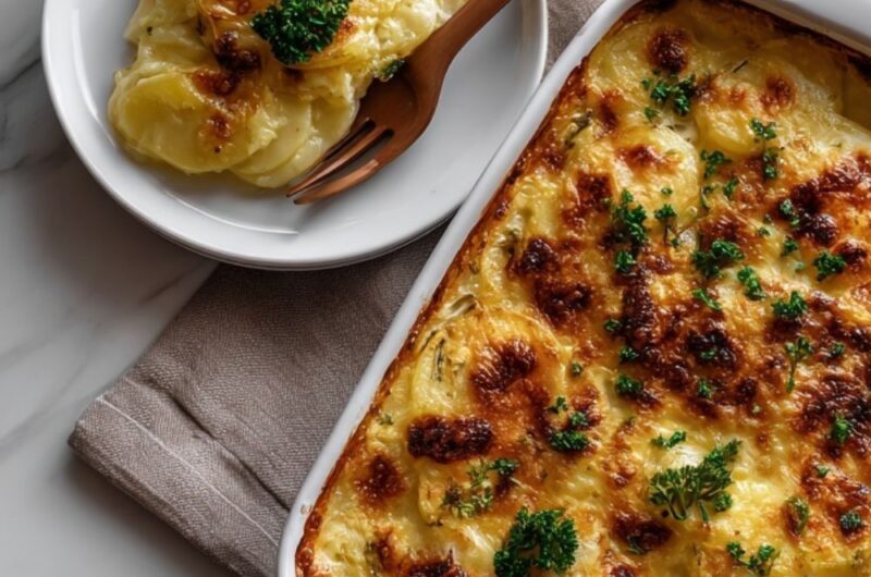 Low FODMAP Scalloped Potatoes