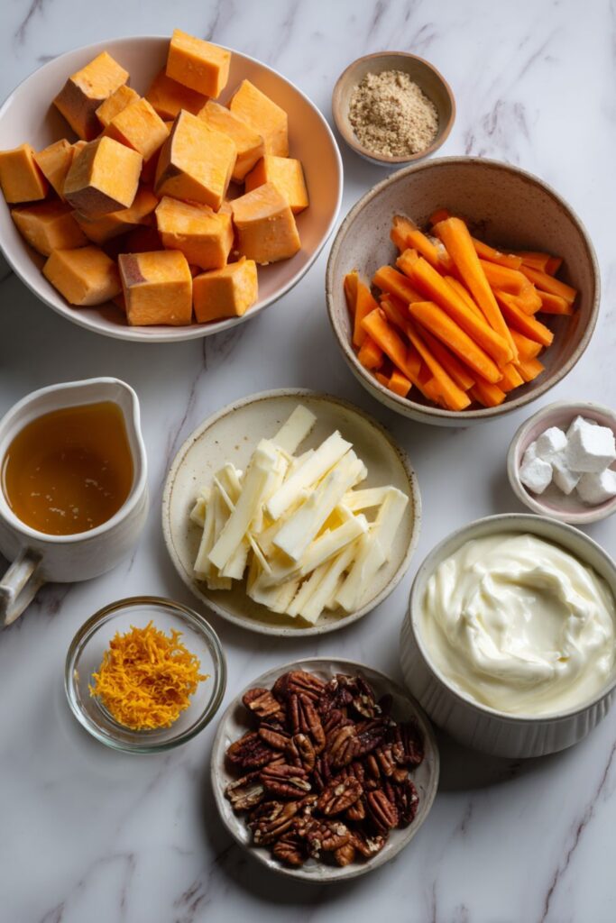 Low FODMAP Sweet Potato Casserole