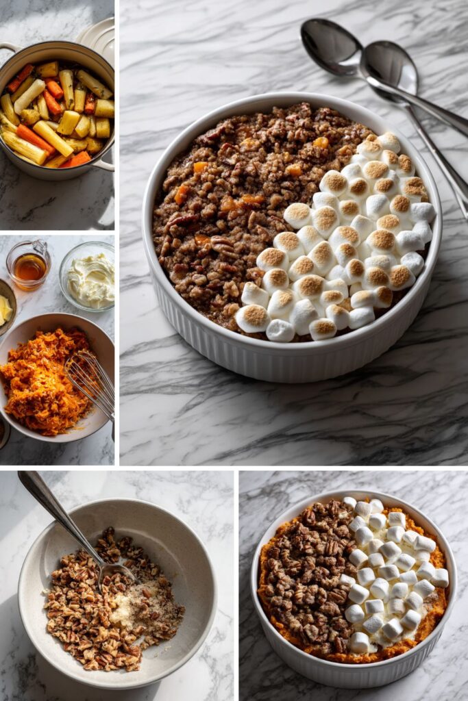 Low FODMAP Sweet Potato Casserole