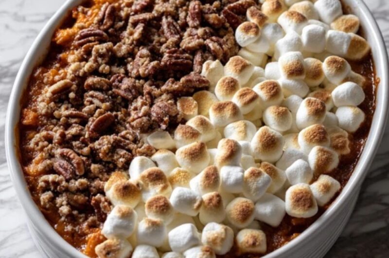 Low FODMAP Sweet Potato Casserole